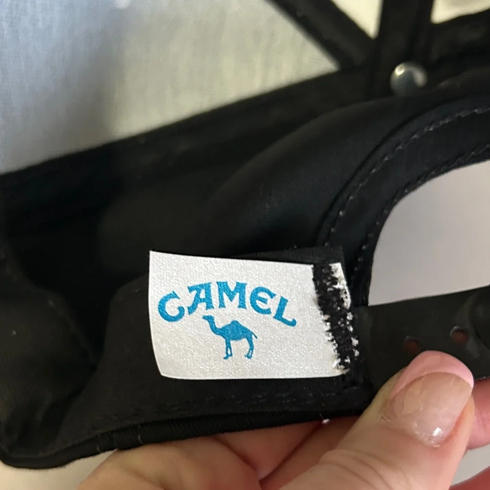 Camel Black and‎ White Men's Hat